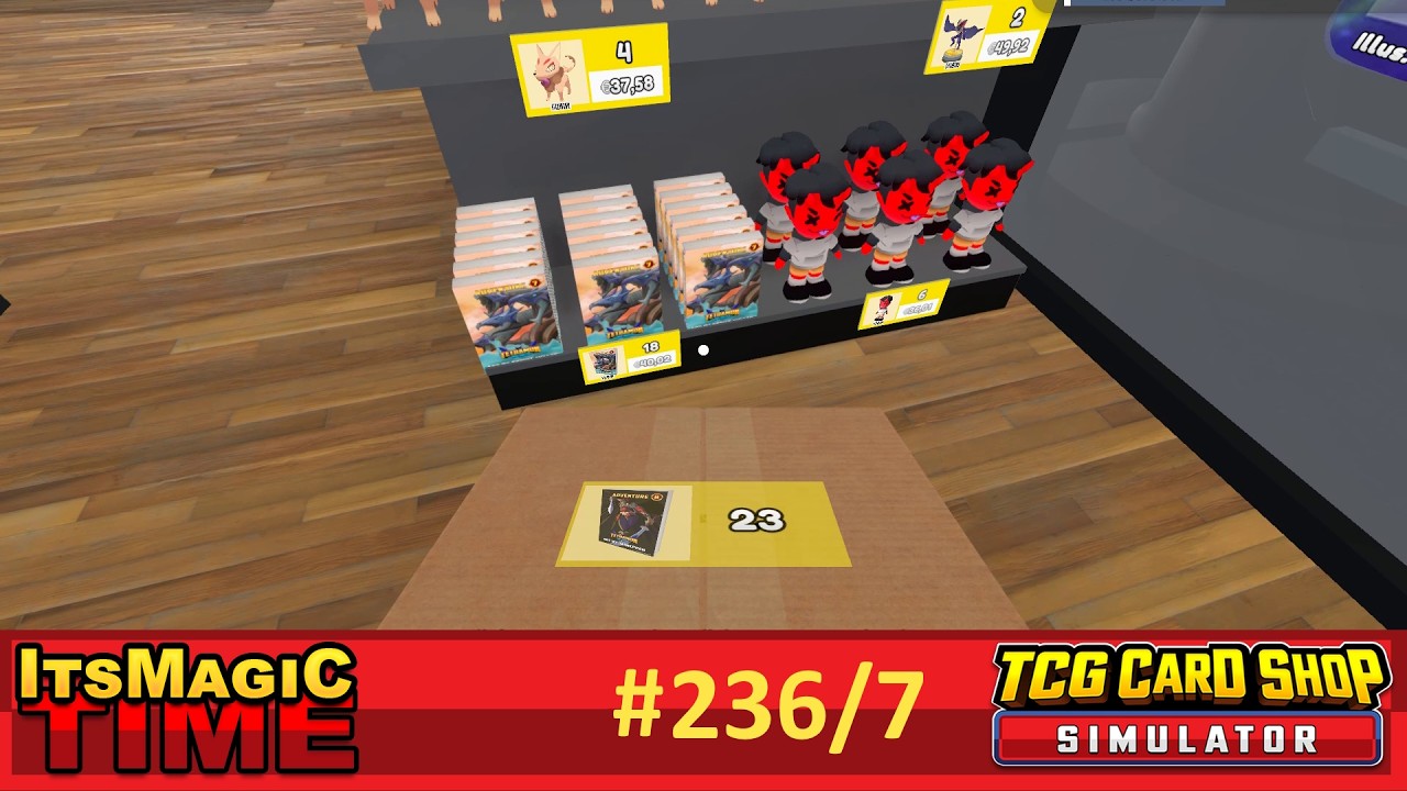 Verpackungssteuer und Bootser - TCG Card Shop Simulator 2024 - Tag 236-237