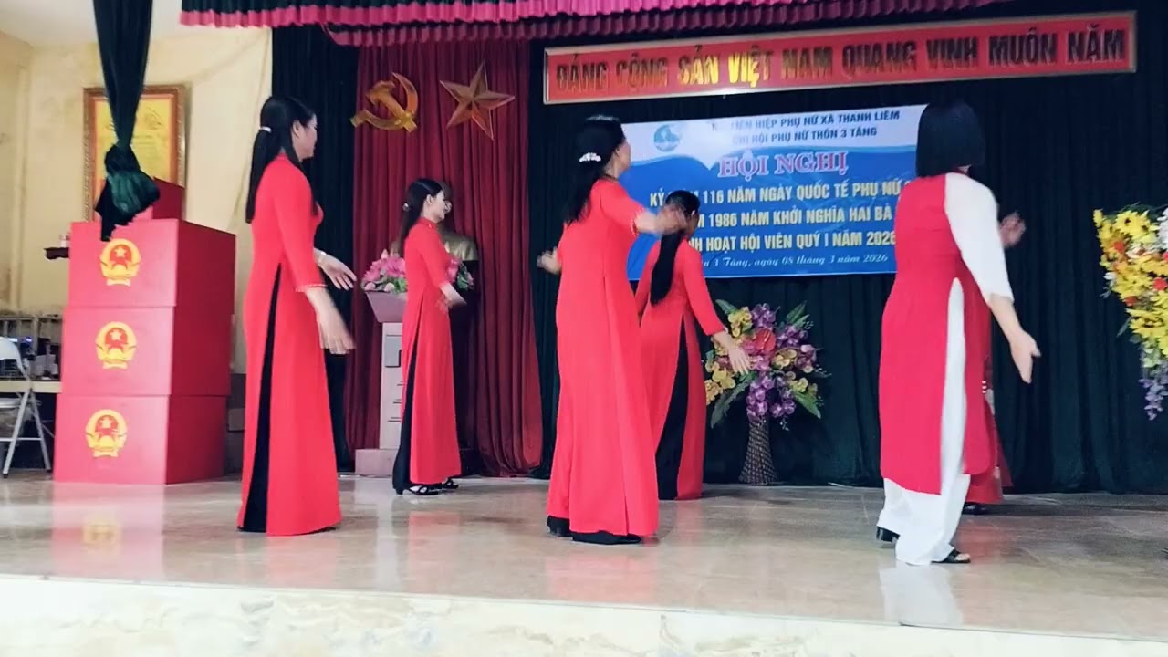 Chi Hội Phụ Nữ Thôn 3tâng Tổ chức Giao Lưu Văn Nghệ 8/3 & Sinh Hoạt Hội Viên Quý 1 năm 2026.