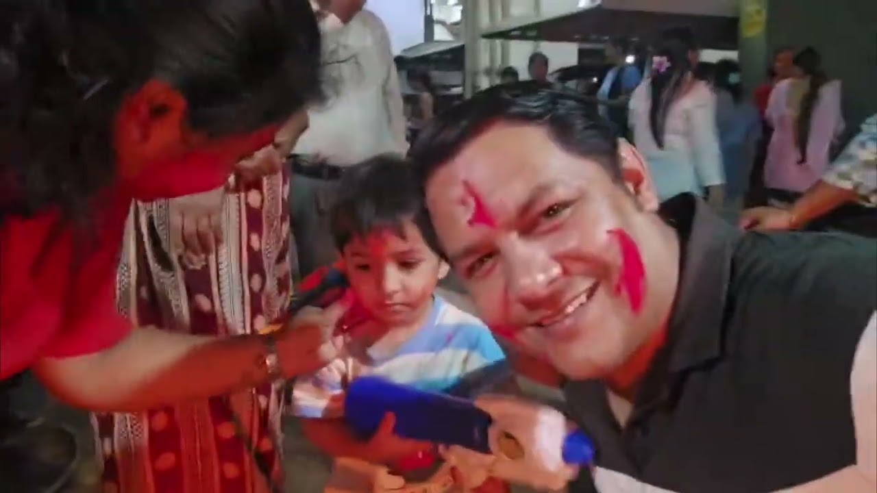  #holikadahan #mumbai তে #holi #celebration with #family #minivlog #highlights #bengali #familyvlog