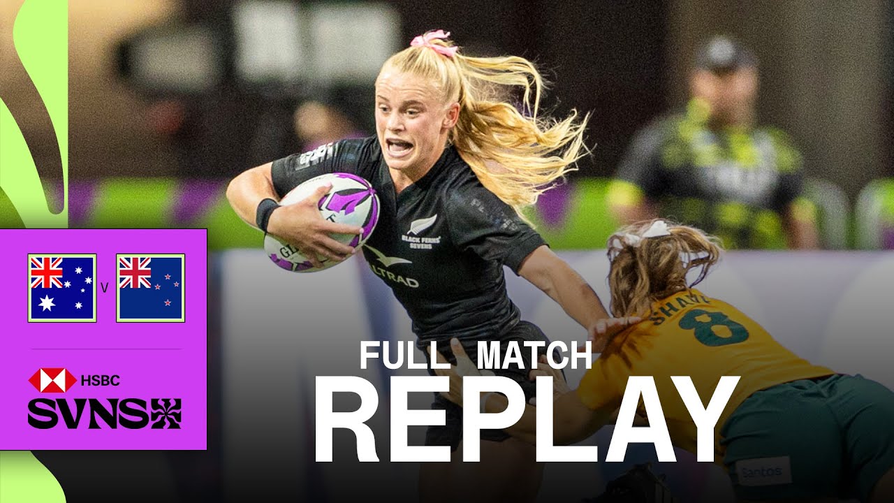 DOMINANT in Cup Final! 😱 | Australia v New Zealand | HSBC SVNS Singapore 2026 | Full Match Replay