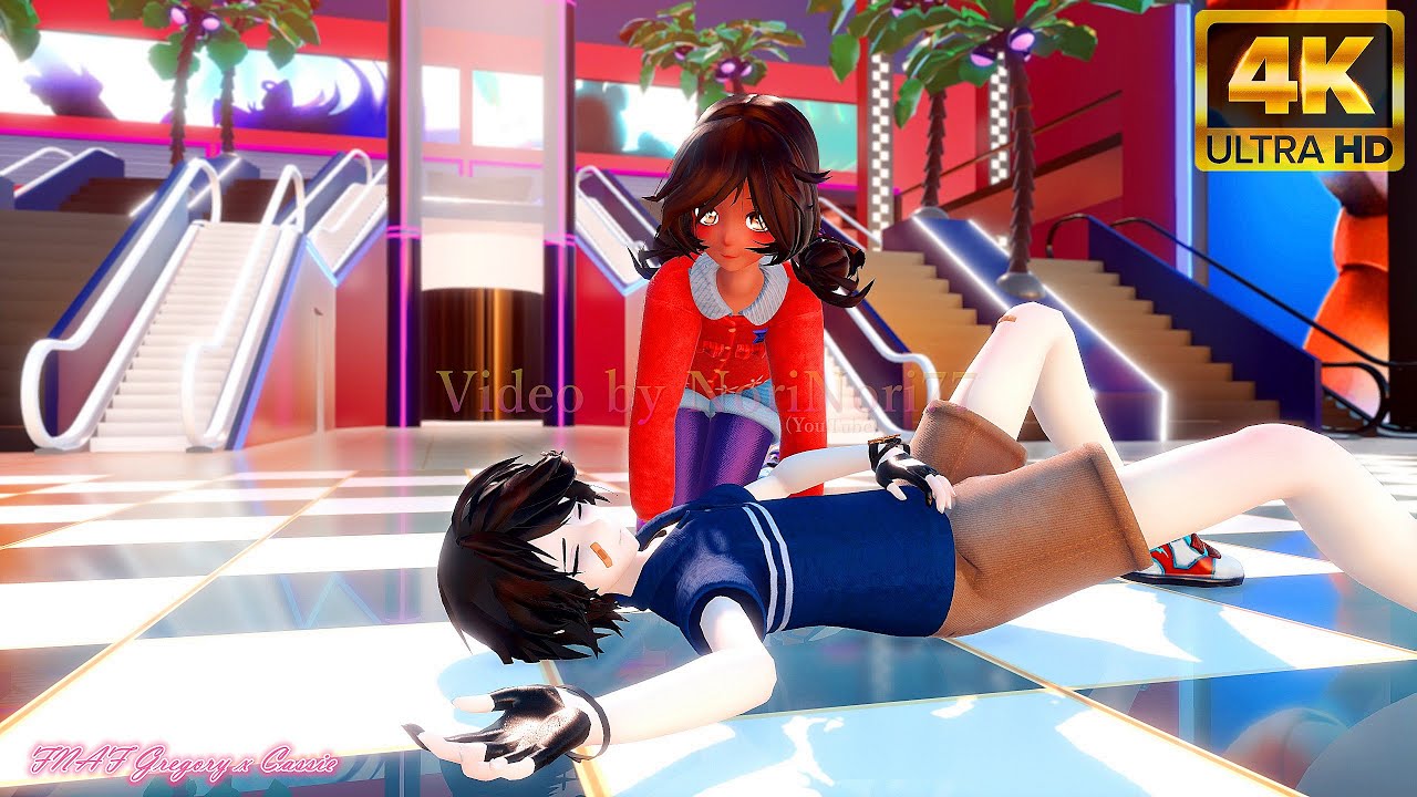 FNAF Gregory x Cassie 💙 Ship ft. Oswald — This Is NOT What You Think! ❤️ (Security Breach Ruin MMD)