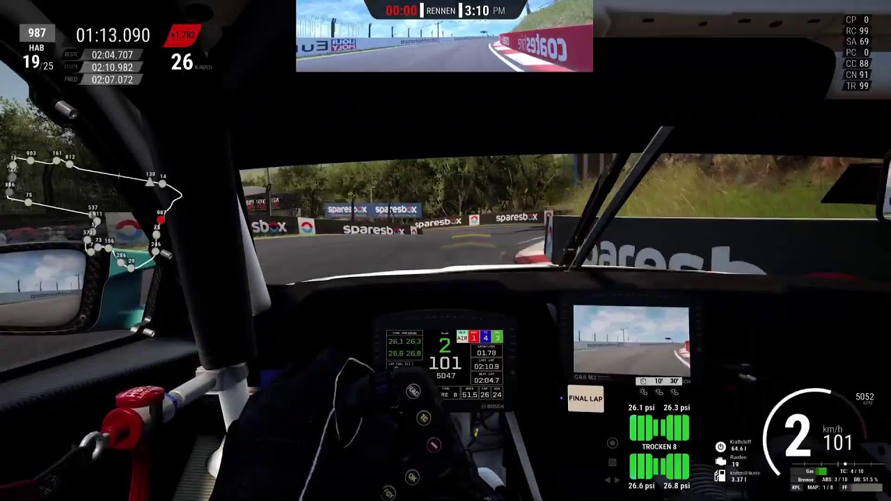 SSR Mount Panorama 1h