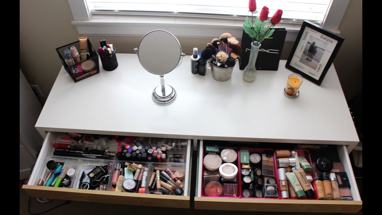 How I Store My Makeup