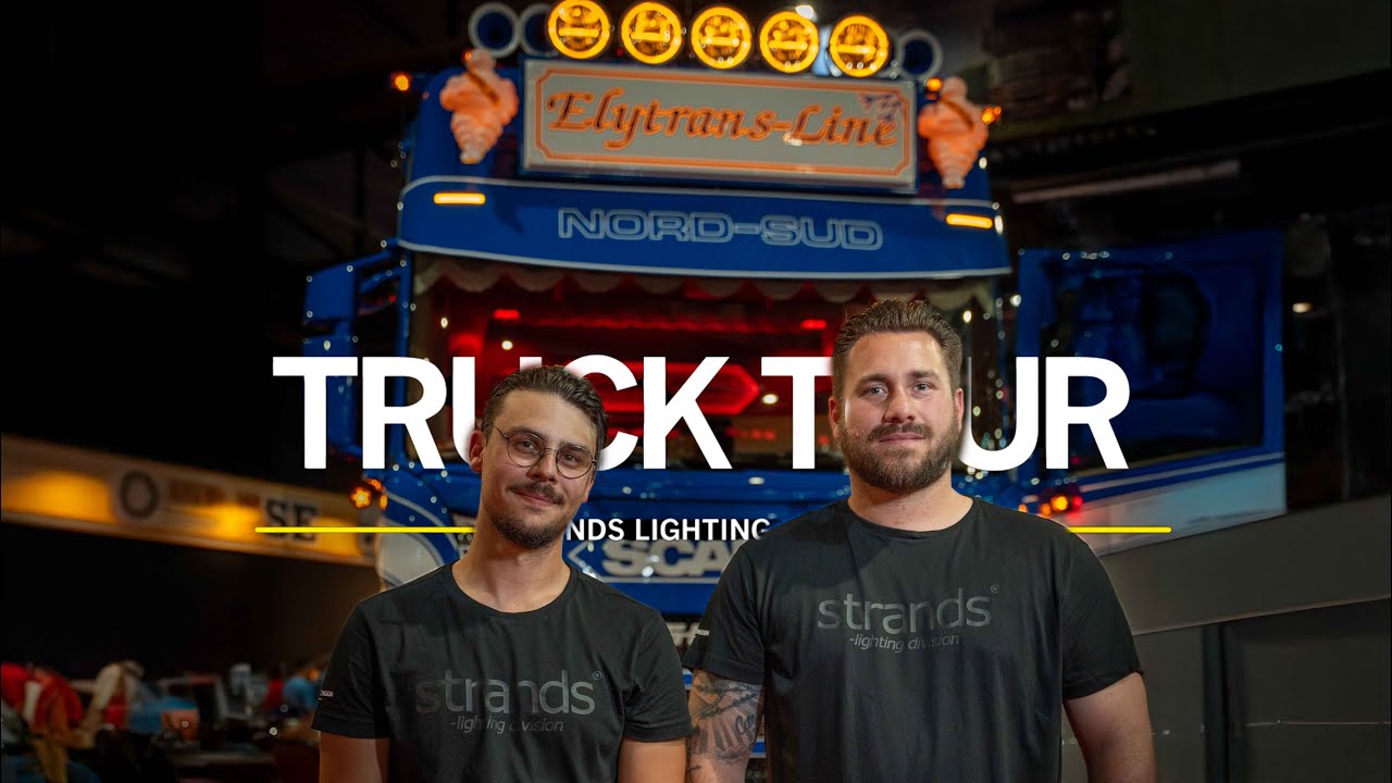 TRUCK TOUR – ELYTRANS-LINE – STRANDS LIGHTING DIVISION