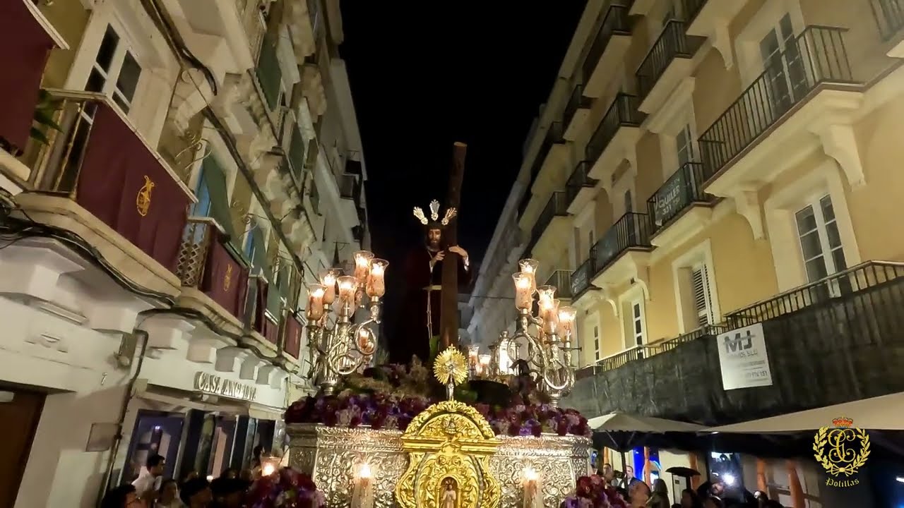 Nazareno de la Obediencia | C/ Nueva | AM Polillas | Sábado de Pasión | Cádiz 2024