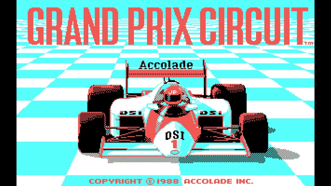 Эксклюзив Old-games.ru: Grand Prix Circuit сравнение видеорежимов. Videomodes сomparison.