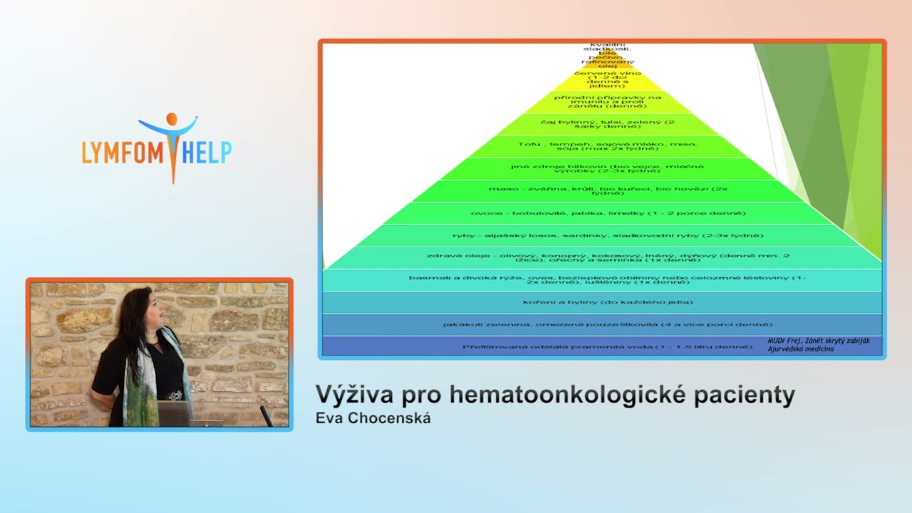 CELOSTÁTNÍ SETKÁNÍ PACIENTŮ 2022 // Výživa pro hematoonkologické pacienty - Eva Chocenská