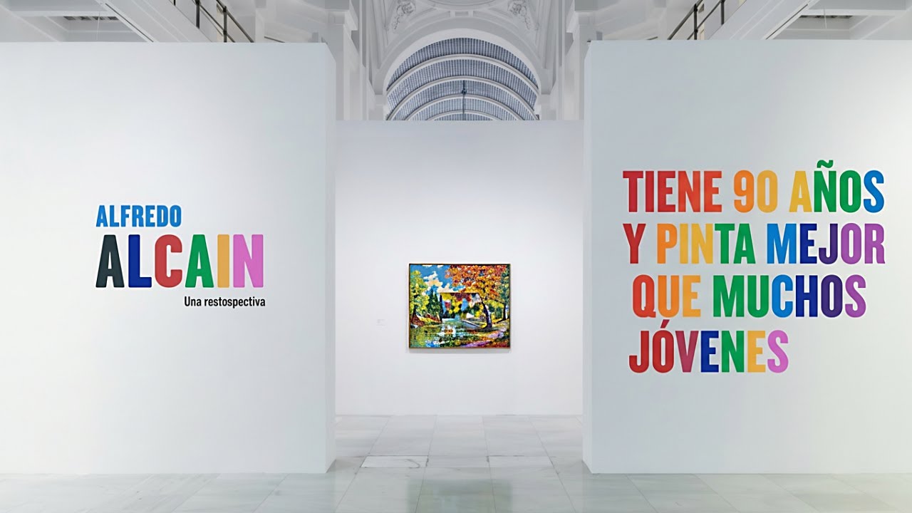 ALFREDO ALCAÍN: Cuando la PINTURA Sigue VIVA a los 90 Años / PARTE I