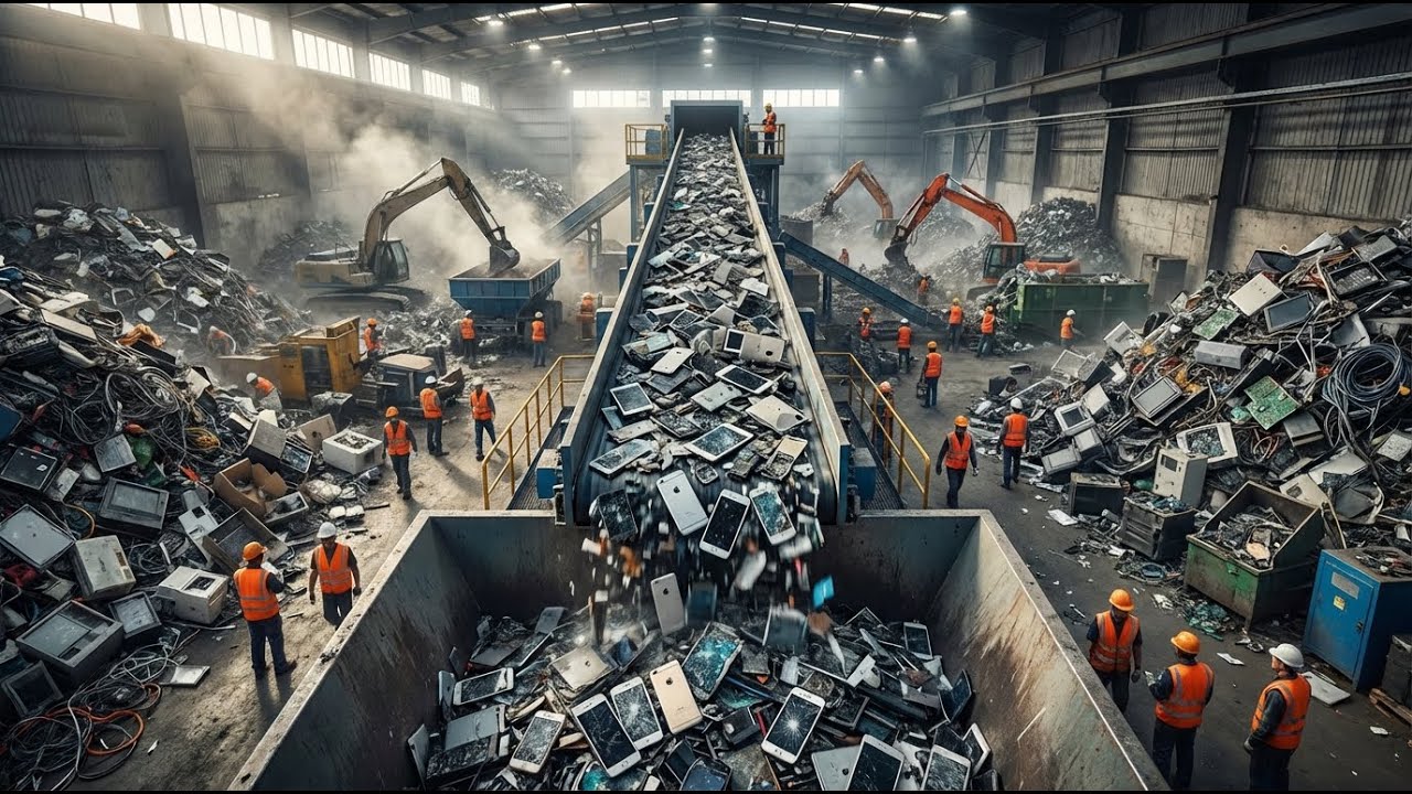 How Apple’s Recycling Robots Turn Old iPhones Into New Devices | World Wide Waste