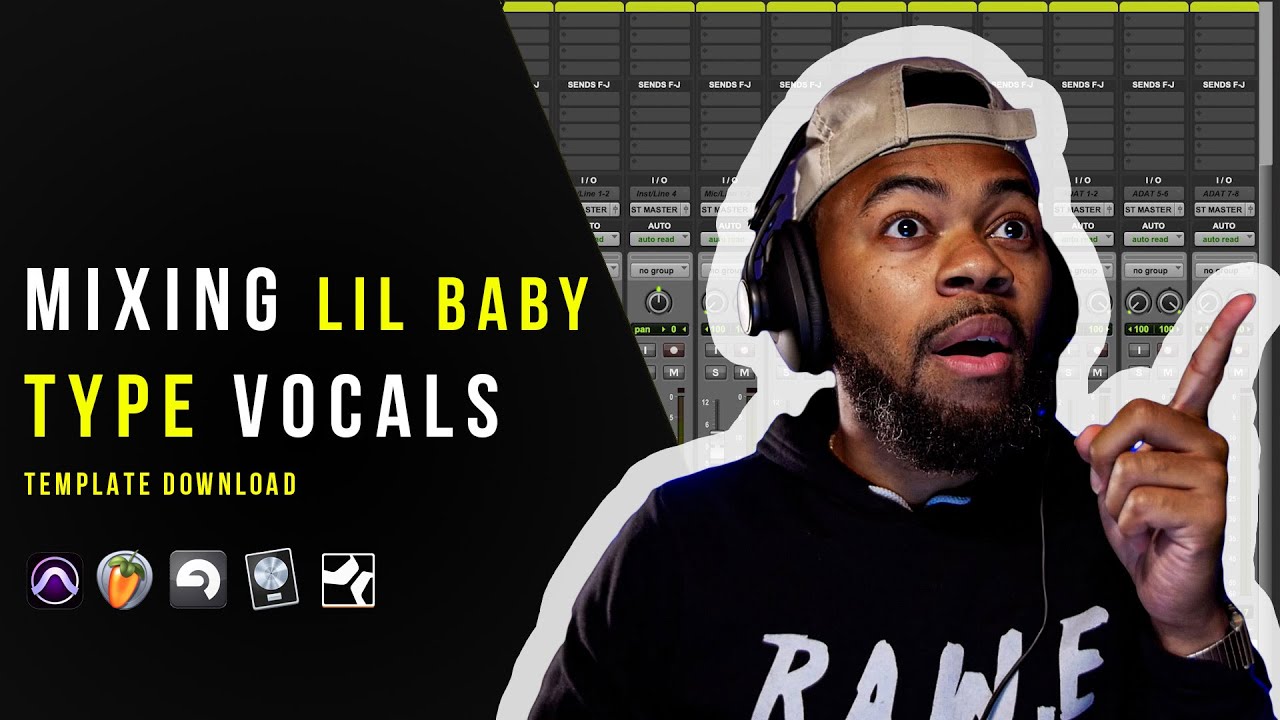 Как свести вокал в стиле Lil Baby