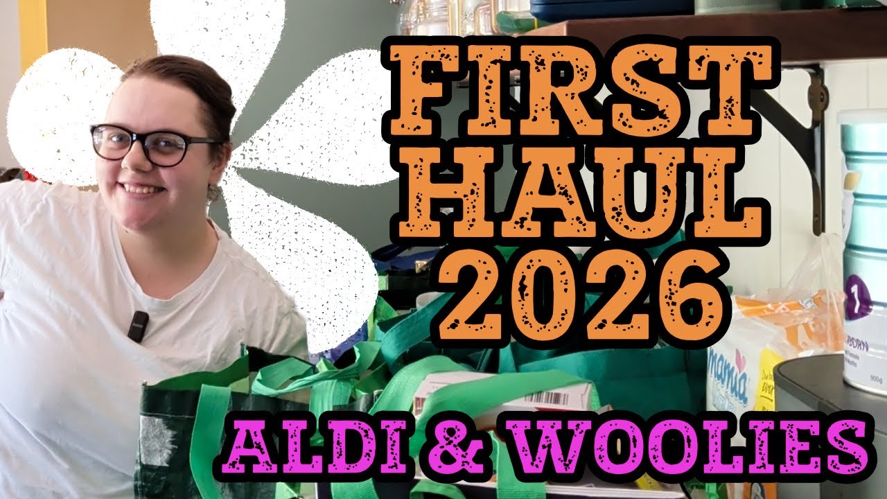 Первая покупка продуктов в Woolworths и Aldi в 2026 году! (Покупки продуктов в Австралии)