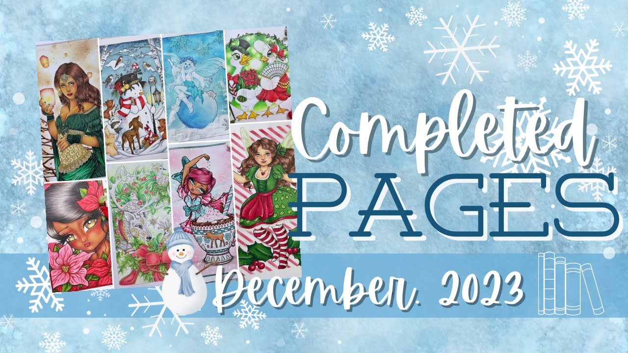 All My Completed Pages For December 2023