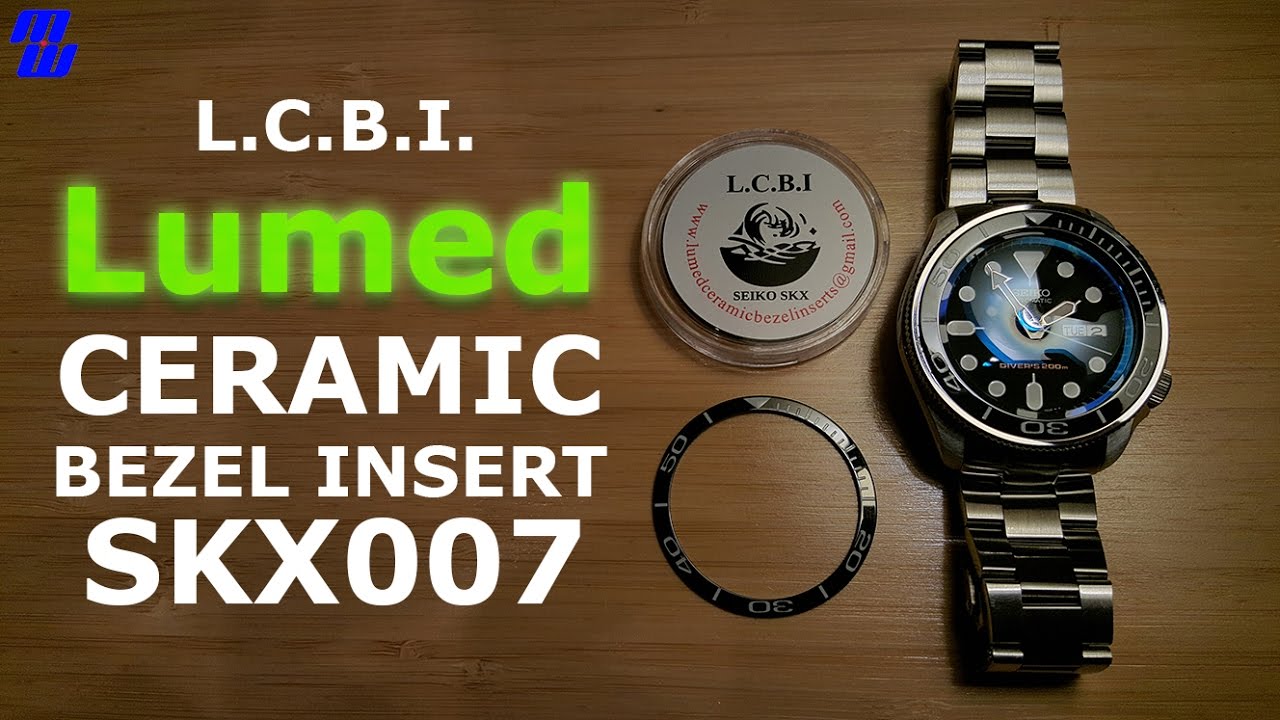 Керамическая вставка с люминесцентным покрытием SKX007 — установка и проверка люминесцентного осв...