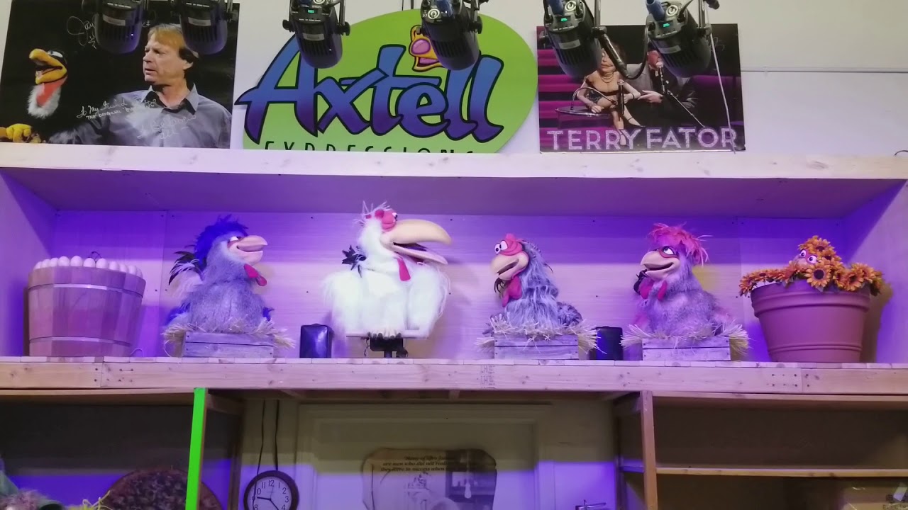 Animatronics Chickens GRAPEVINE by Axtell