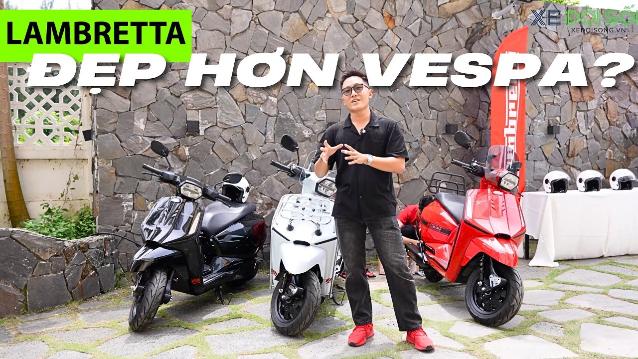 Huyền thoại Lambretta ra mắt tại Việt Nam với 3 mẫu xe X125, X300 và G350