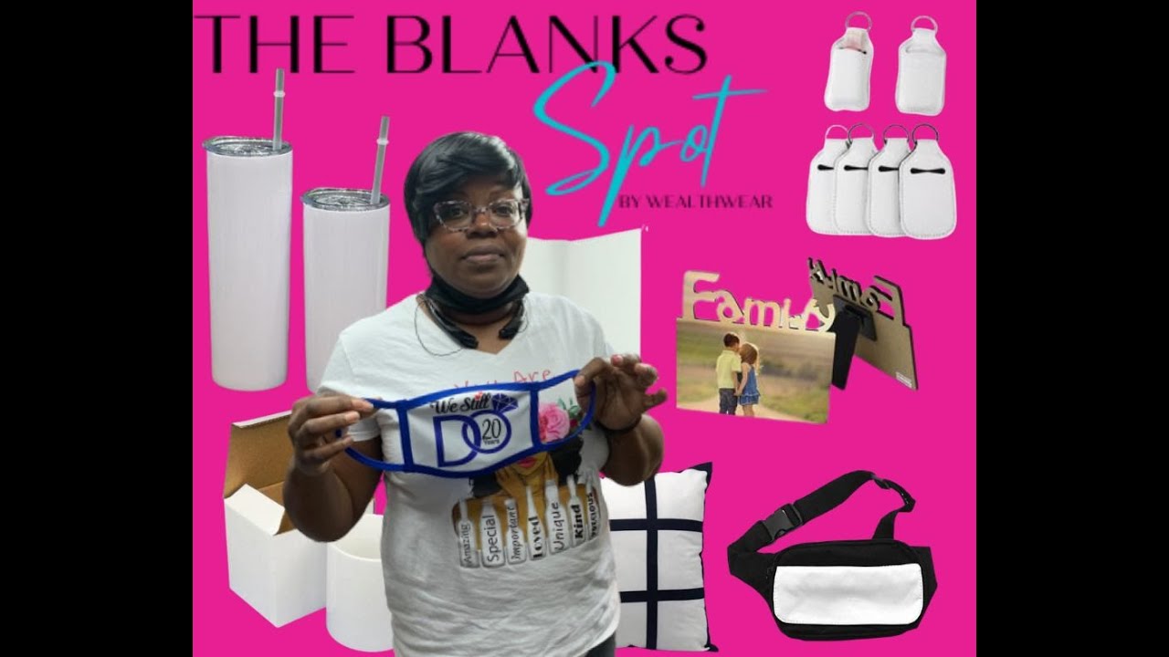 How To Sublimate A Blank Face Mask #theblanksspot (Columbia SC)
