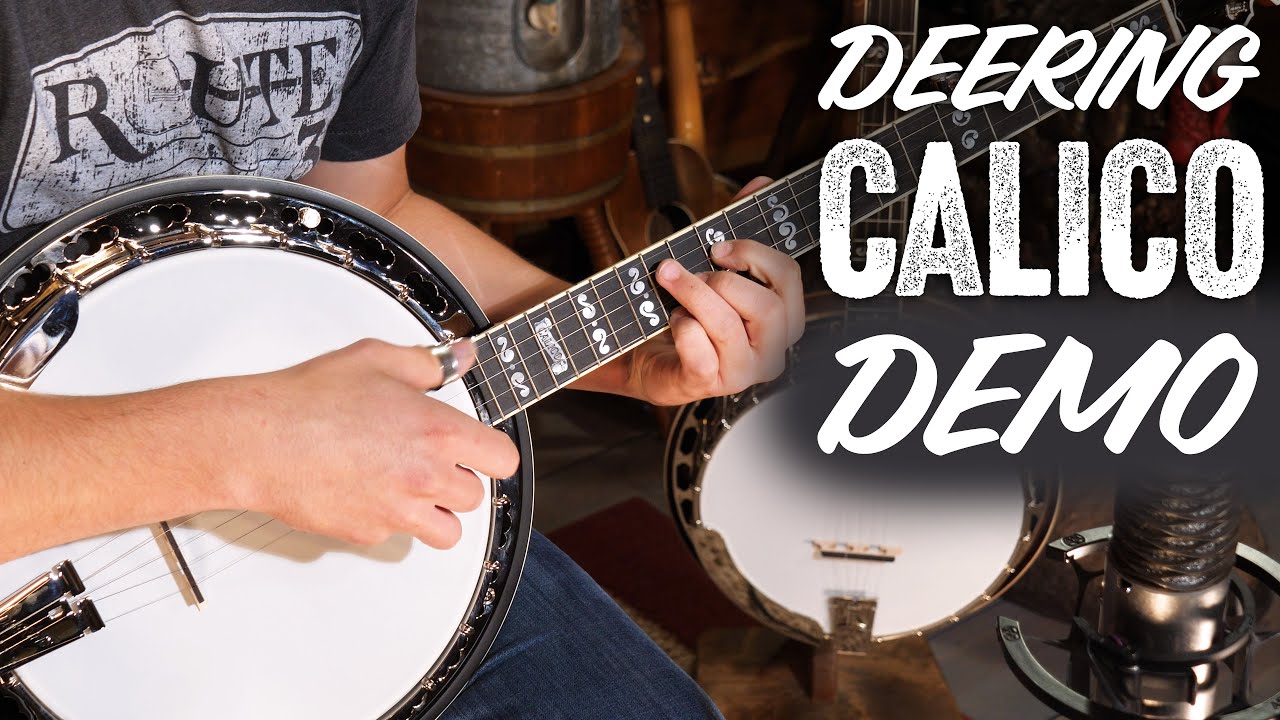 Deering Calico Demo at Banjo Ben's General Store!