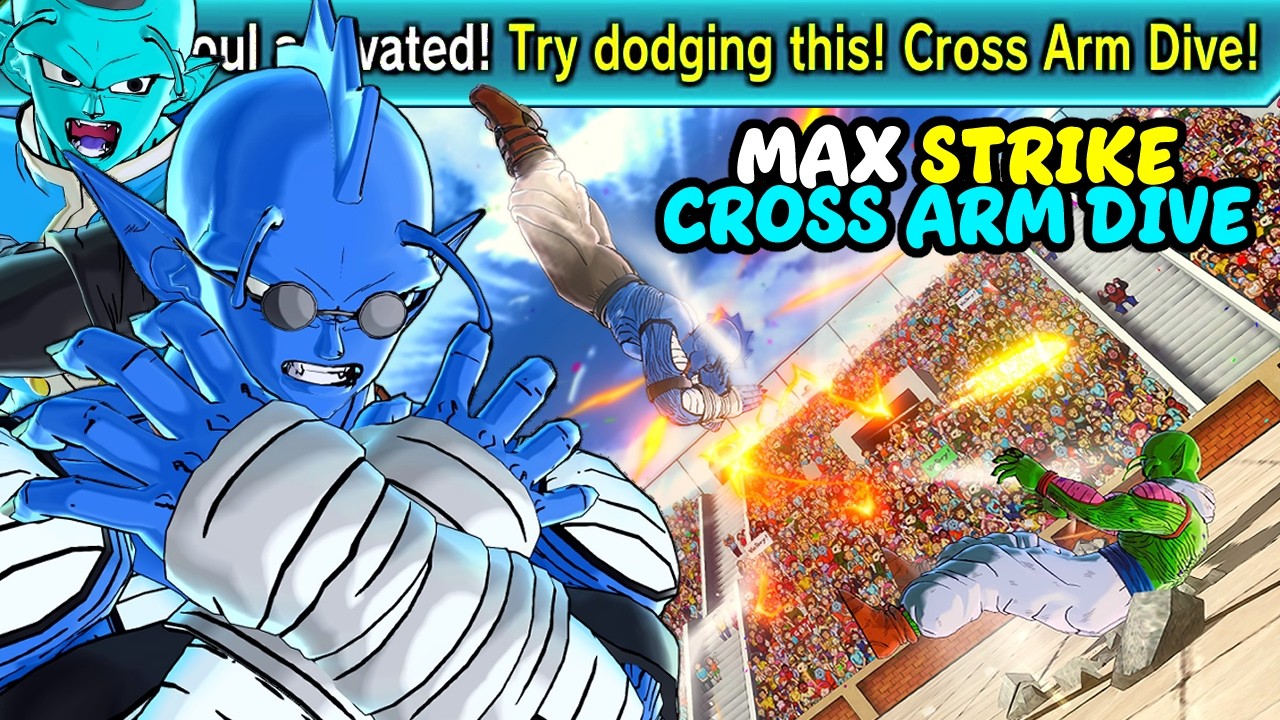 Cross Arm Dive On A Max Strike Namekian Does MONSTROUS DAMAGE!