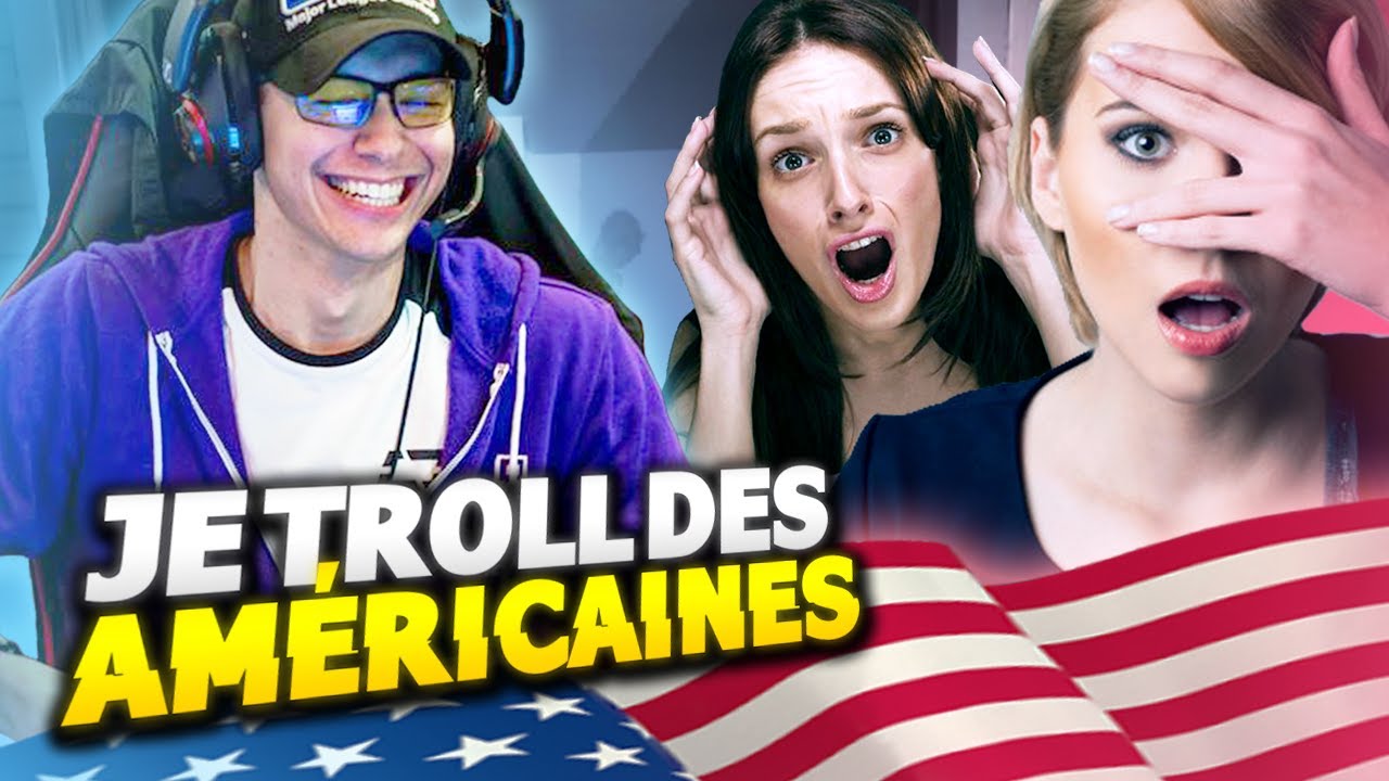 JE TROLL DES AMERICAINES EN LIVE !! (FOU RIRE 😂)