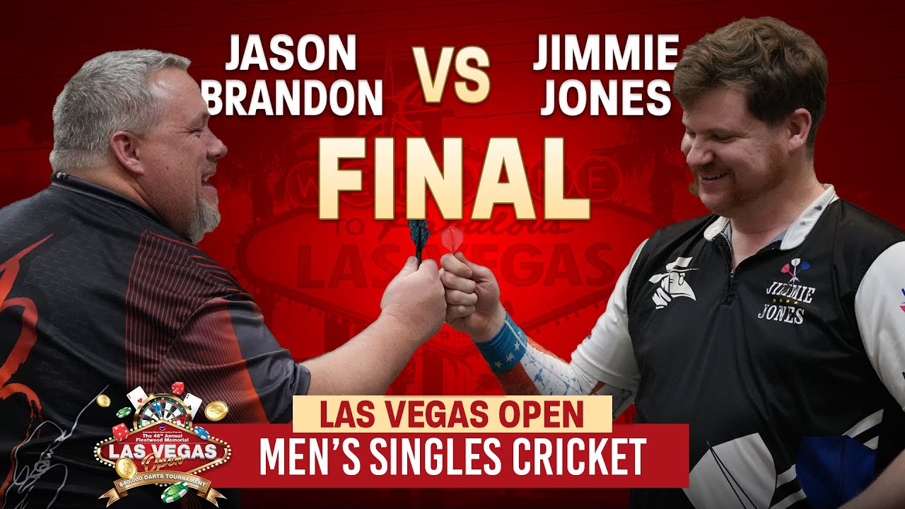 Jason Brandon vs Jimmie Jones | Singles Cricket Final | Las Vegas Open 2025