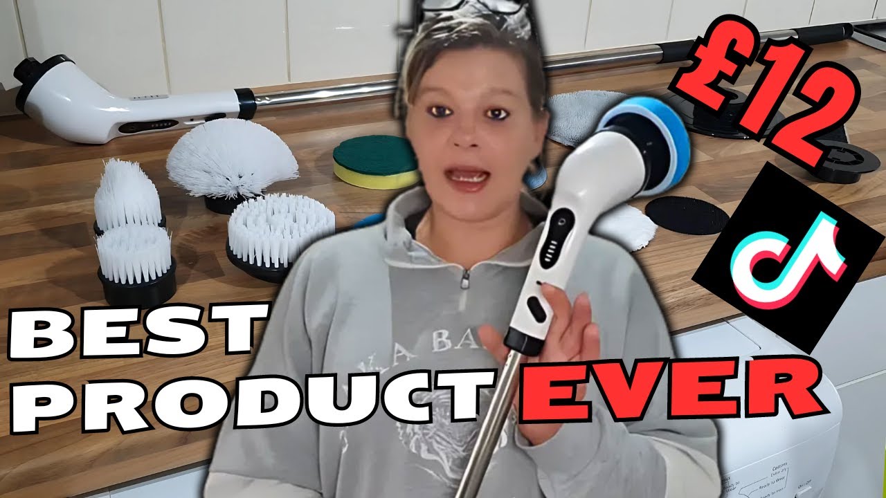 TikTok Shop, Electric Scrubber Brush £12. What a Bargain