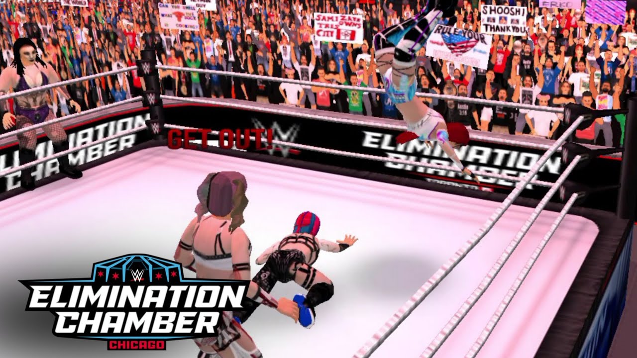 ELIMINATION CHAMBER: RHIYO VS. KABUKI WARRIORS; WOMEN'S TAG TEAM CHAMPIONSHIP 