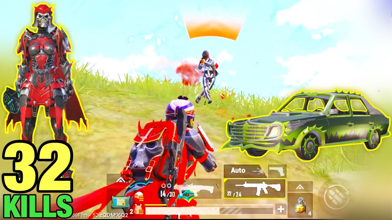 Playing with Lady of Blood Outfit Set & Dacia TOXIC | PUBG MOBILE TACAZ