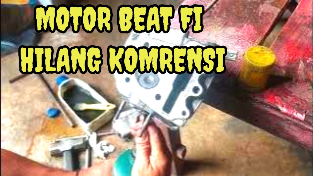 MOTOR BEAT FI  BENGKOH KLEPNYA