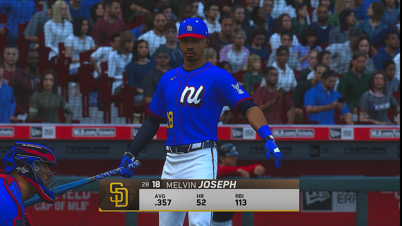 MLB The Show 25 RTTS All-Star with Padres Second Base Man !