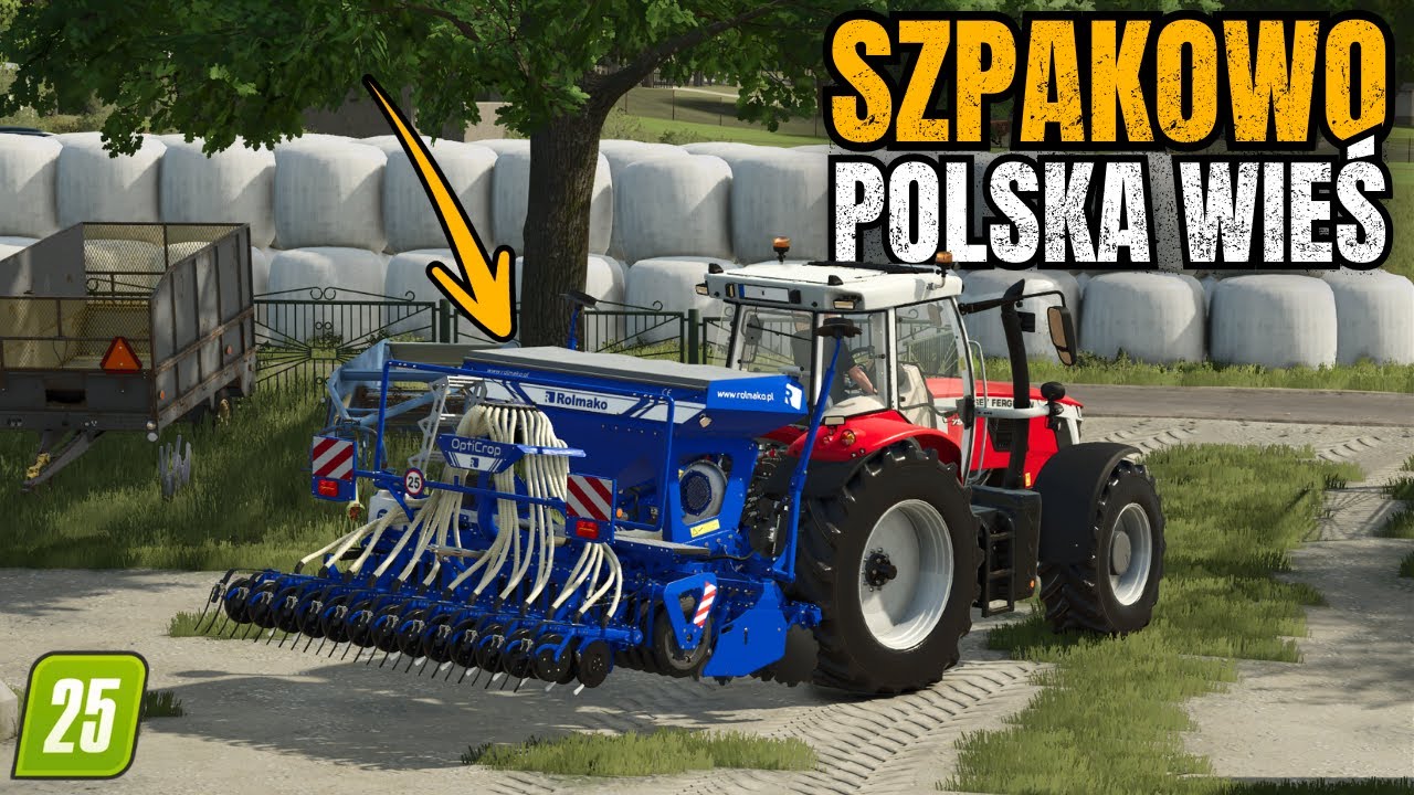 Siewy jęczmienia💪✅Szpakowo - Polska wieś🧑‍🌾FS25🔥#128