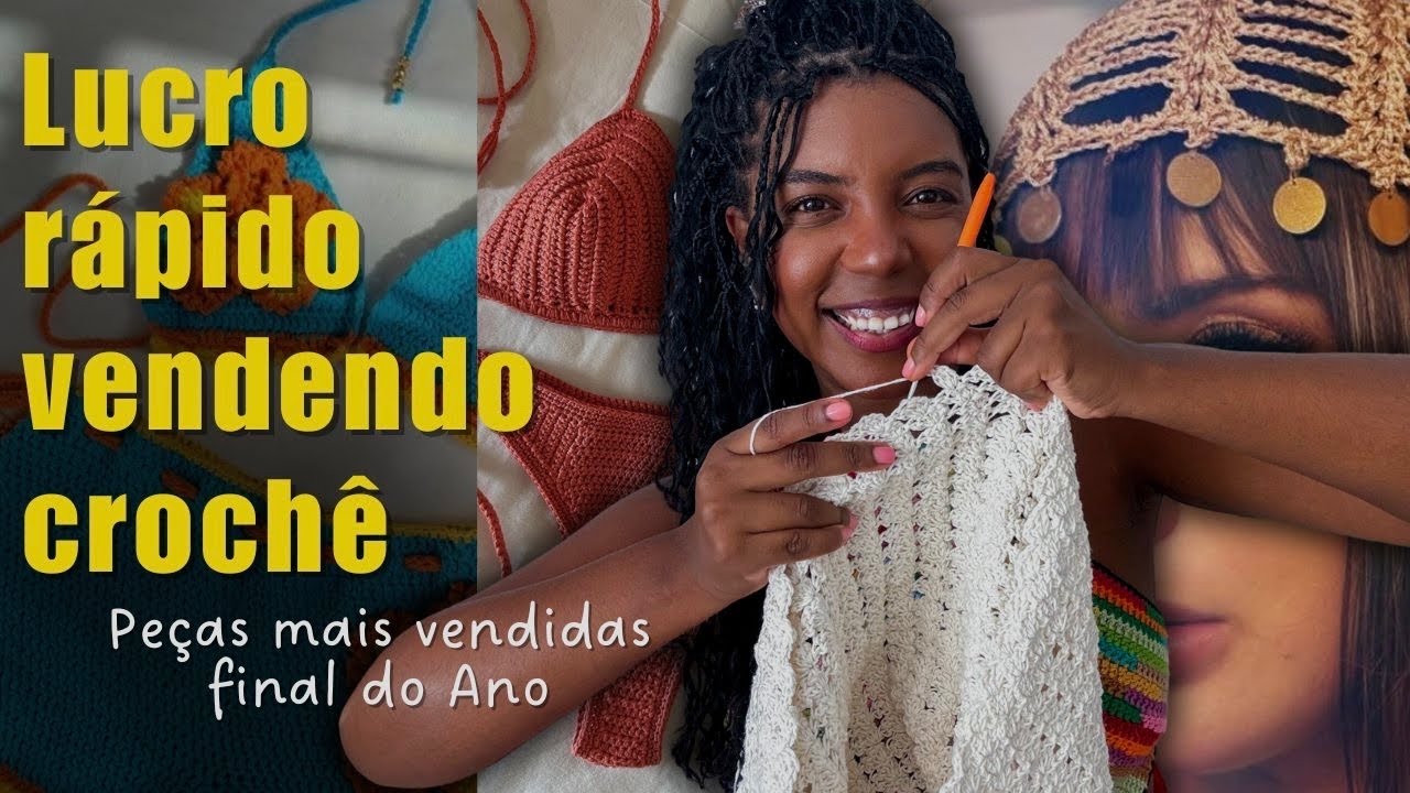 Croch&ecirc; Pr&aacute;tico e Lucrativo: As Pe&ccedil;as que Todo Mundo Quer Comprar no fim de ano 