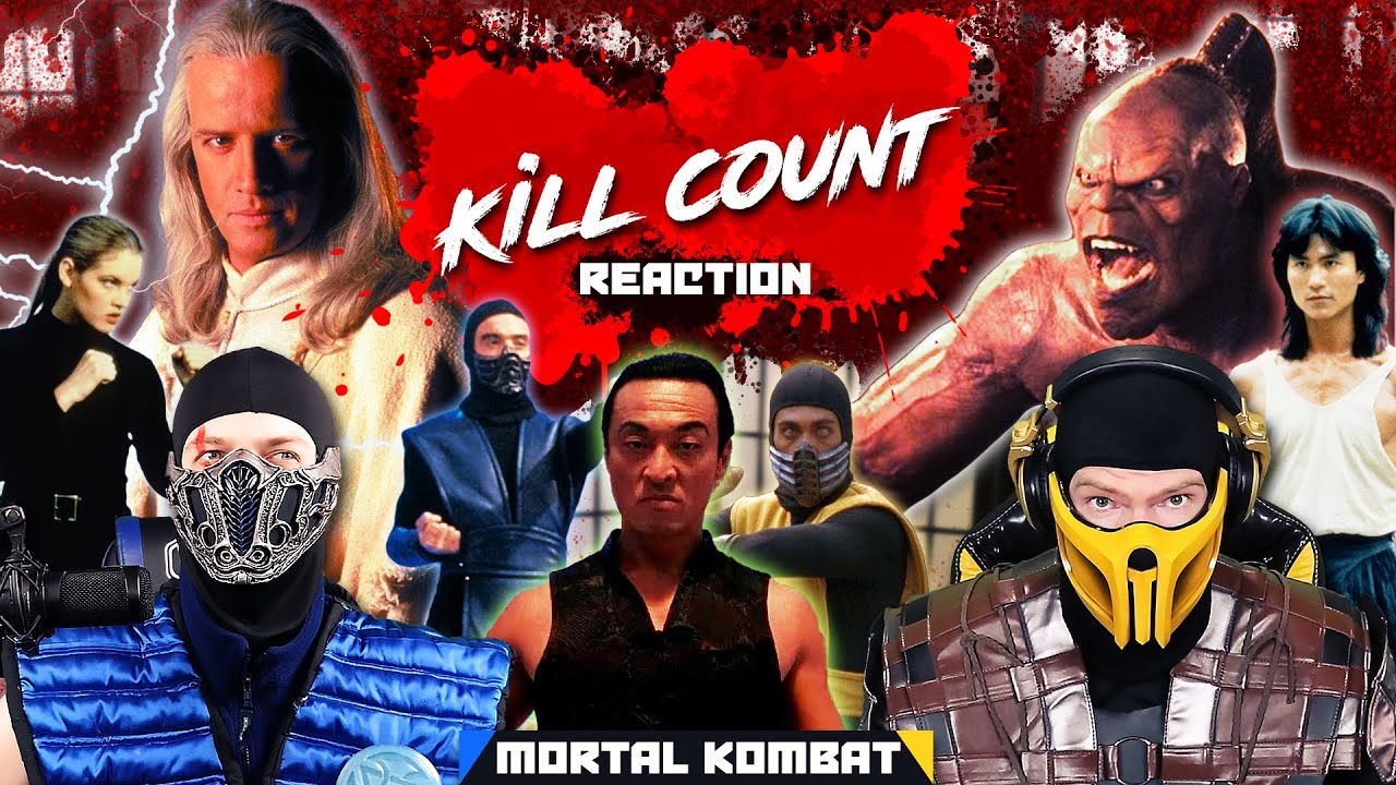 Mortal Kombat 1995 Kill Count Reaction By Scorpion & Sub-Zero!