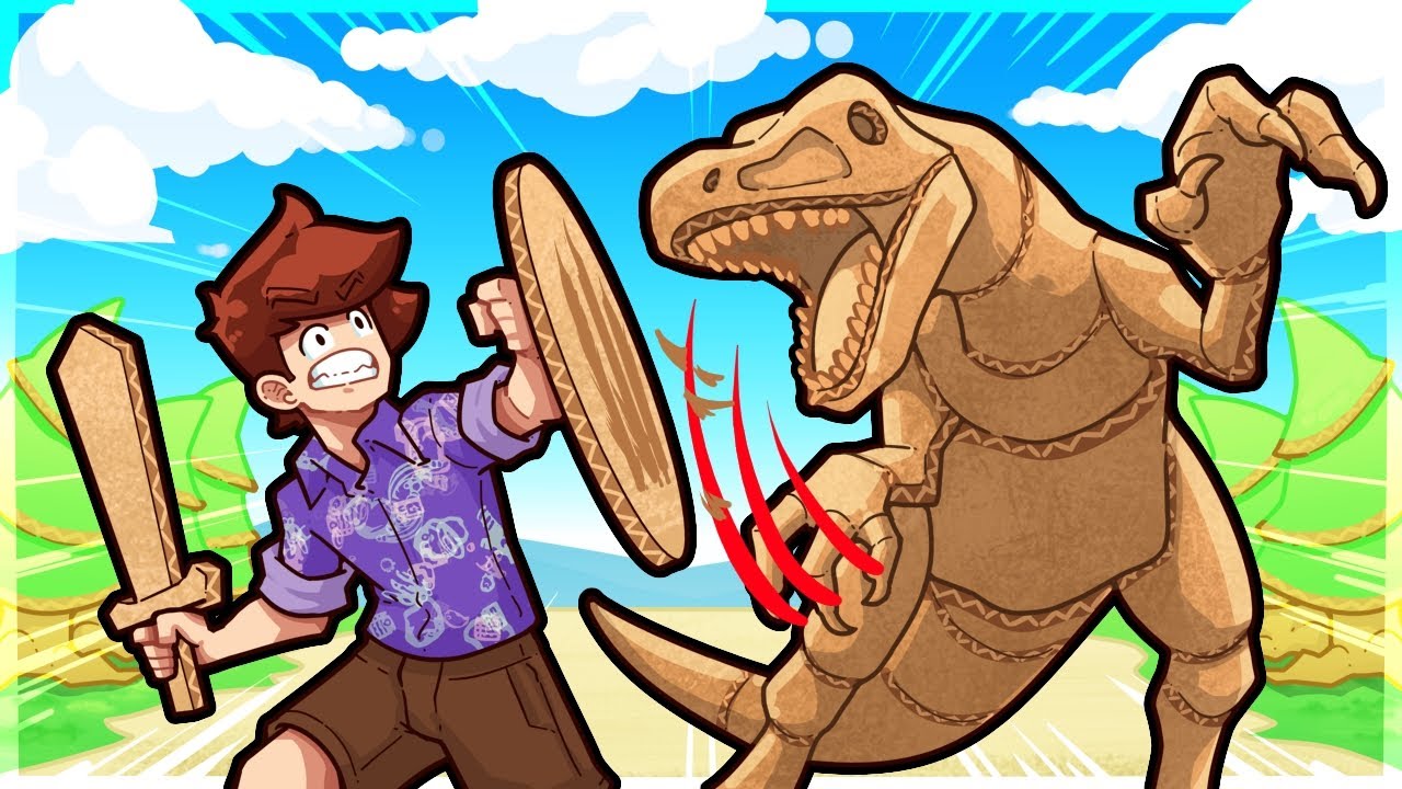 Forced to Survive CARDBOARD BEASTS in Card Life