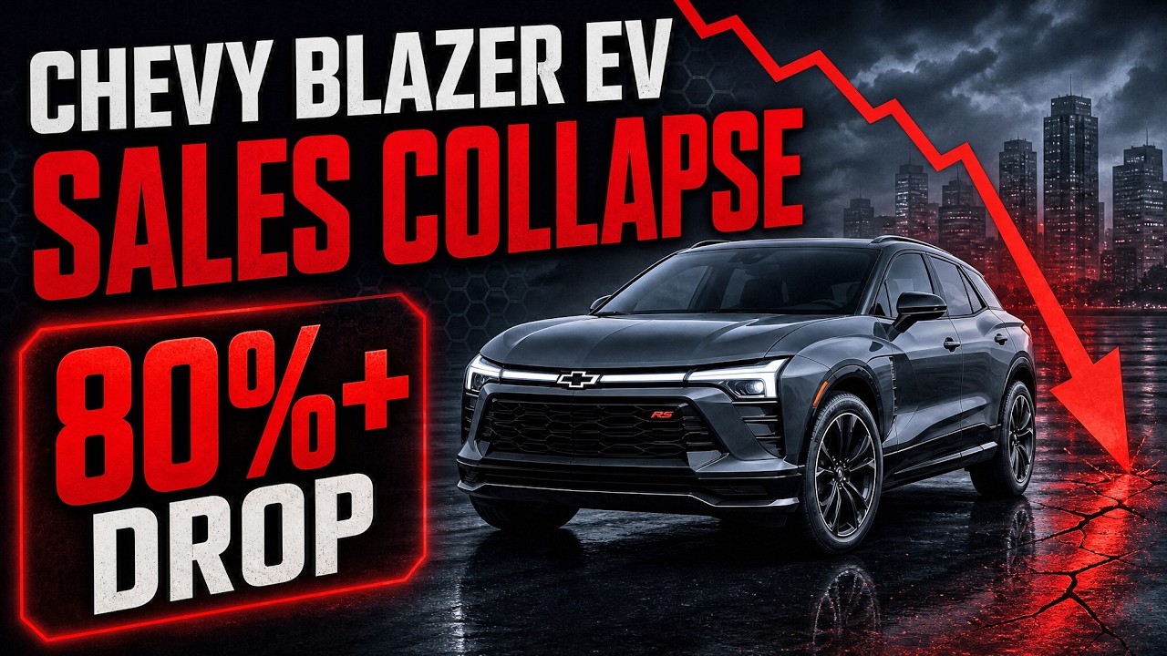 5 причин, почему продажи Chevy Blazer EV катастрофически рухнули