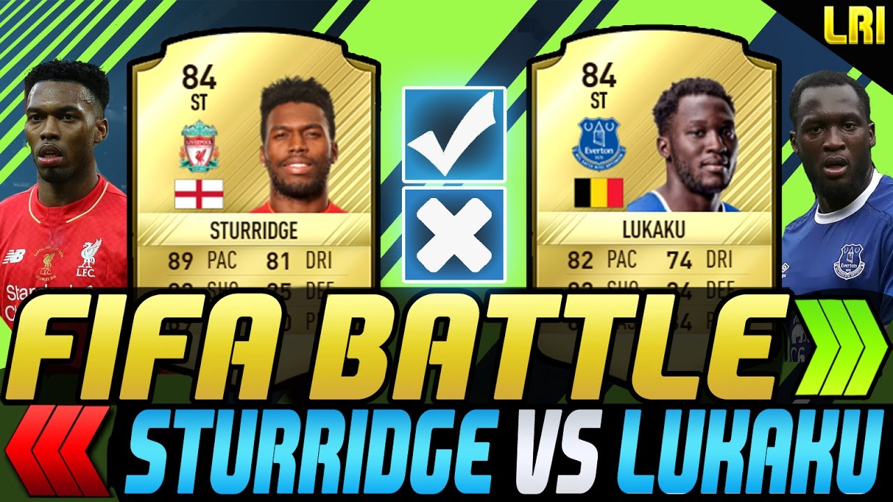 FIFA 17 - FIFA BATTLE! STURRIDGE VS LUKAKU! - FIFA 17 ULTIMATE TEAM