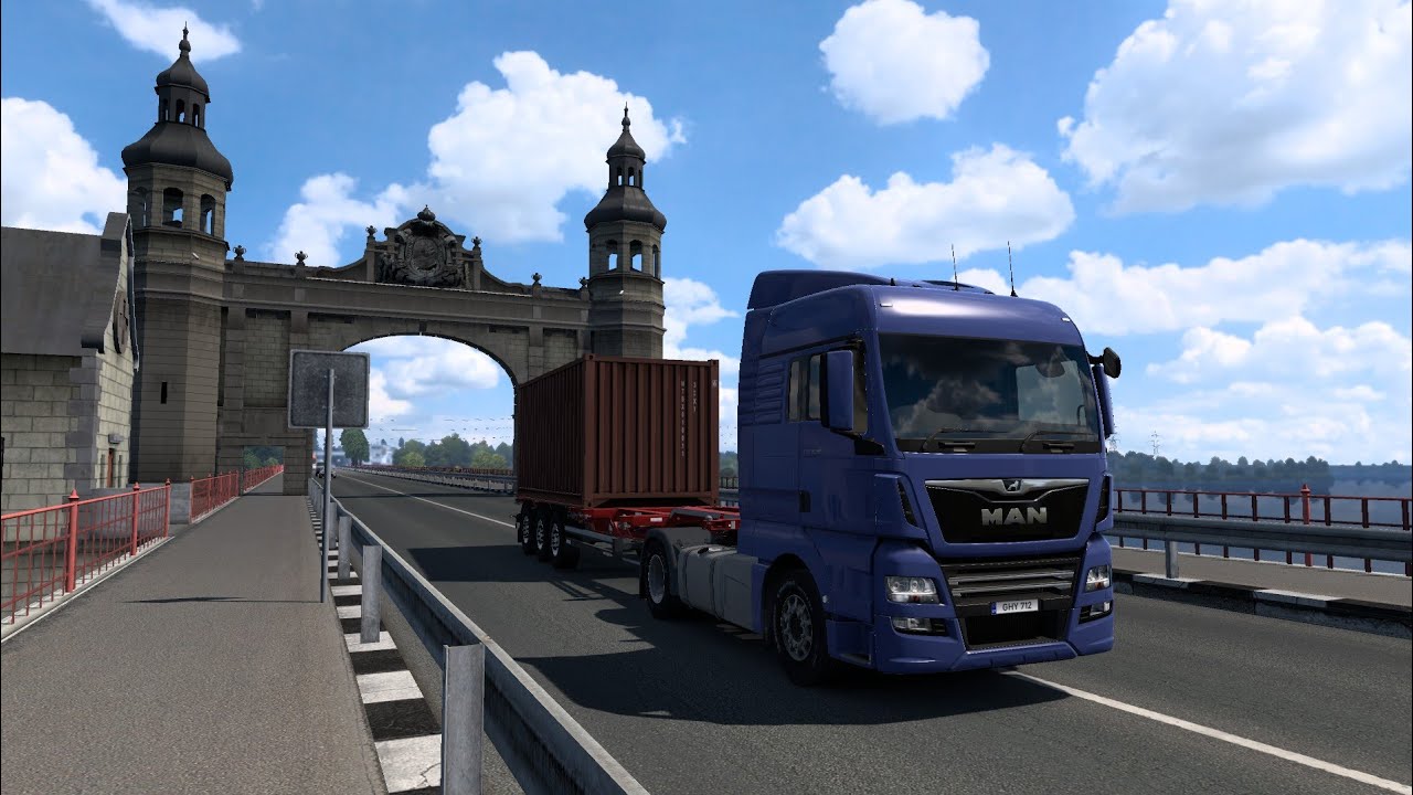 Man Truck 560 - Siauliai To Warsaw | Euro Truck Simulator 2