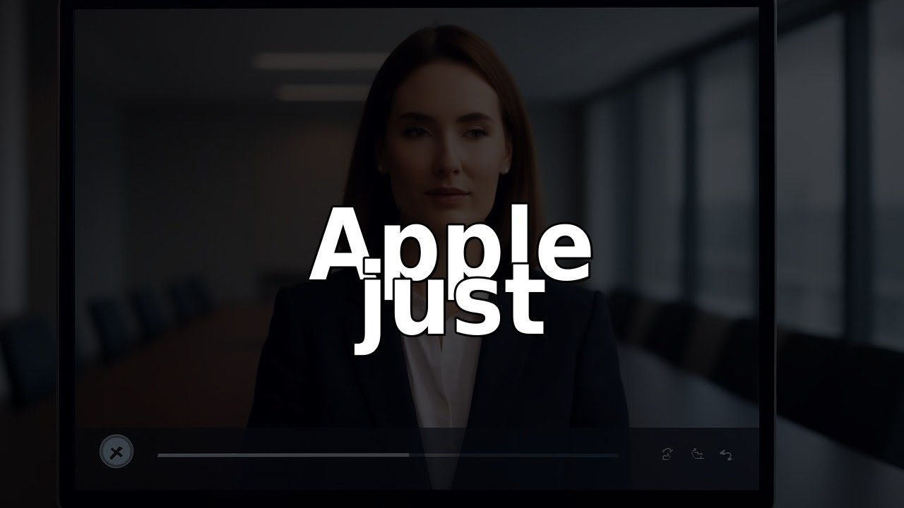 The AI Avatar Economy Arrives: How Apple's Synthetic Presenters Signal the End of $40B Corporate Tra