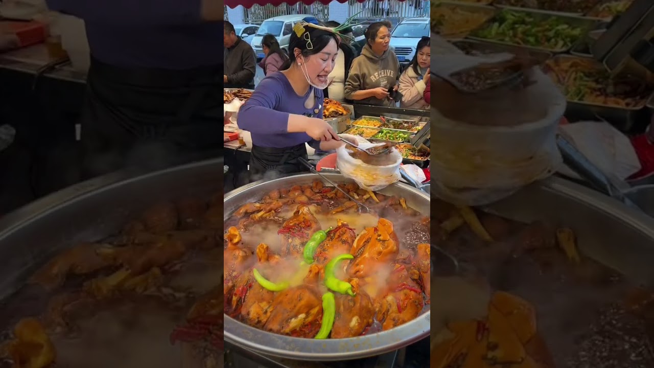 Ẩm thực đường phố chợ đêm Trung Quốc nhìn thấy đã thèm rồi 