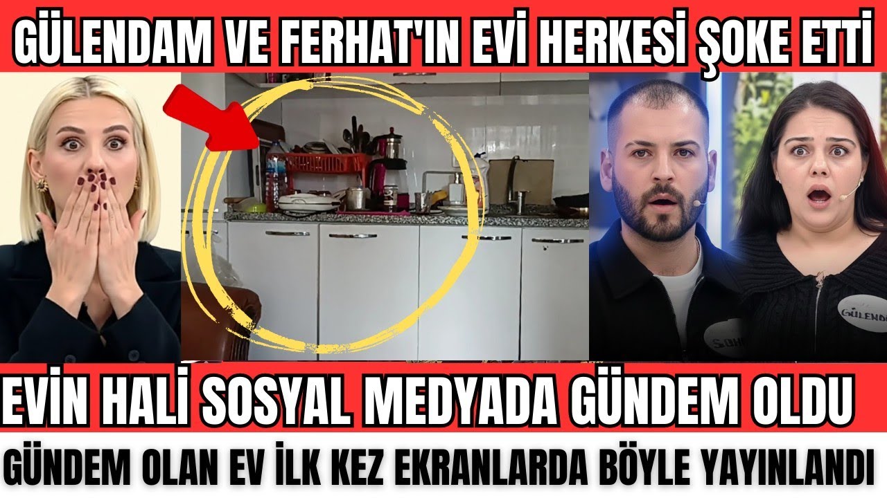 Esra Erol'da GÜLENDAM VE FERHAT'IN YAŞADIKLARI EV İLK KEZ GÖRÜNTÜLENDİ O ANLAR GÜNDEME GELDİ 