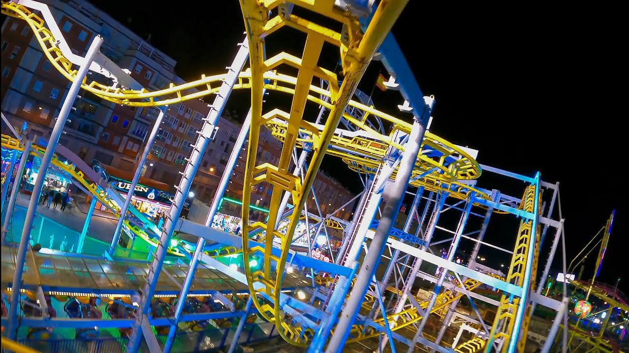 Ala Delta (Bañuls) - Mounted 4K On-Ride POV | Feria de Navidad de Valencia 2021/22