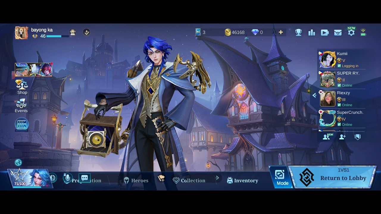 Tigreal gameplay now lag sabayan skill set and kick