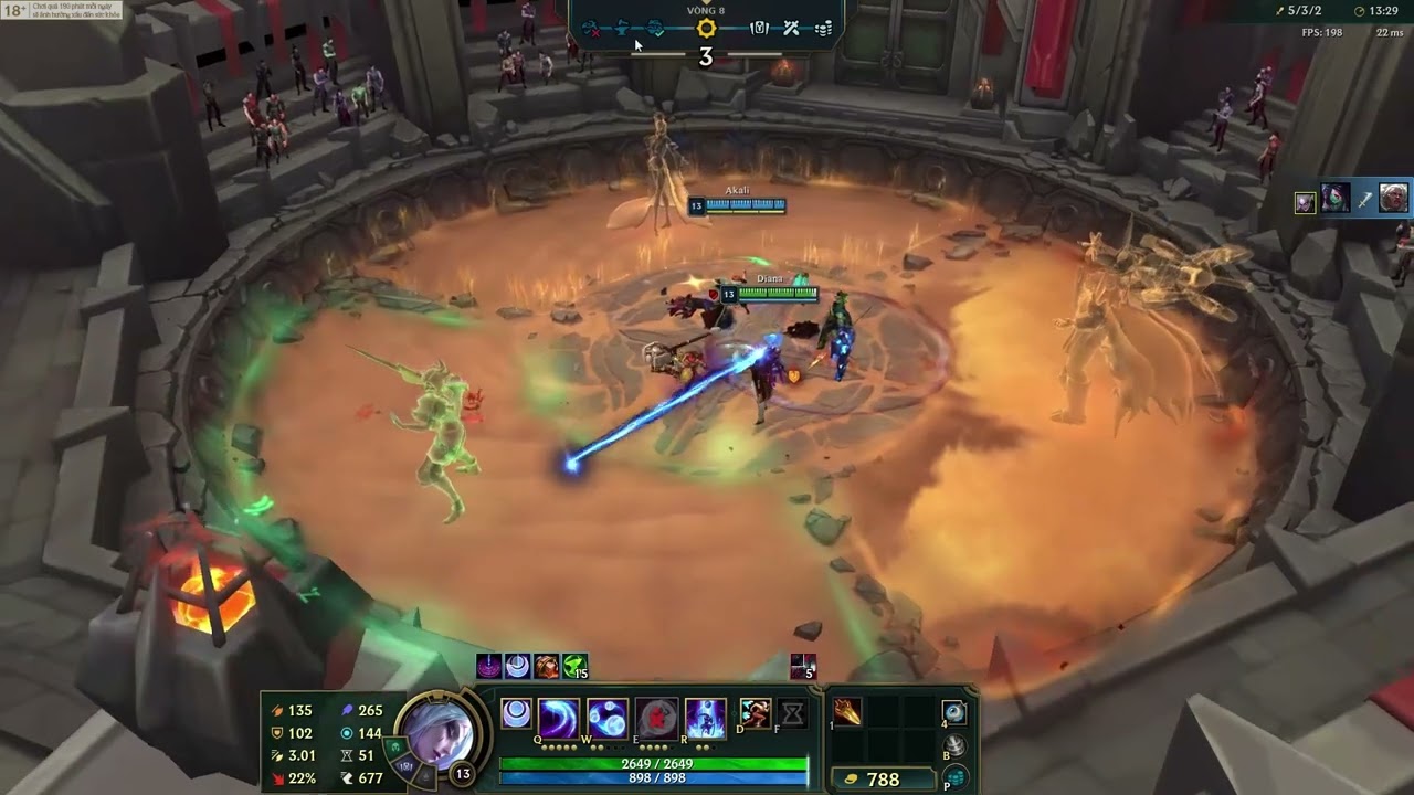Diana top 2 đáng tiếc 25/4/2025 ( Poppy quá hay )