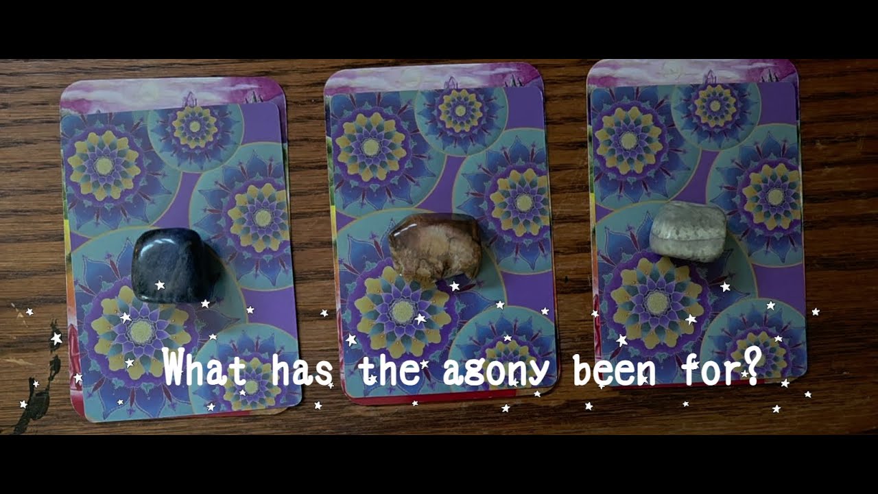 What Has the Agony Been For?