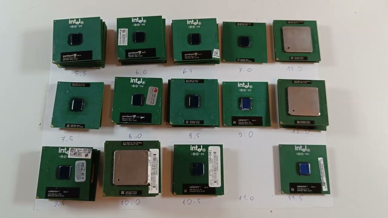 I bought over 200 CPUs. Pentium III vs Pentium 4 - part 3