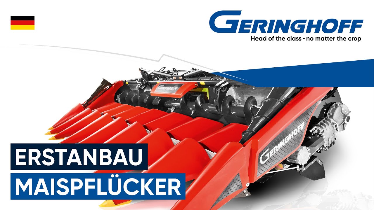 Geringhoff Maispflücker I Erstanbau I Deutsch