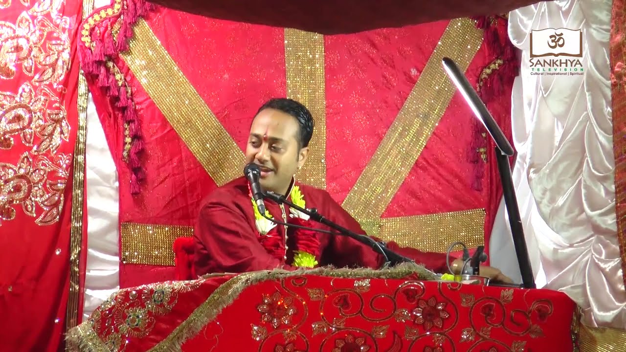 Final of 7 Nights Hanuman Yagna, Rio Claro Officiating Pundit Narad Gosine.