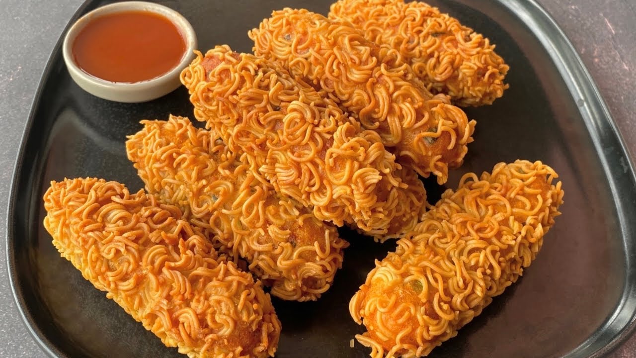 আলু আর নুডুলস দিয়ে মুচমুচে বিকেলের নাস্তা | Potato Noodles Finger | Potato Snacks | Crispy Snacks
