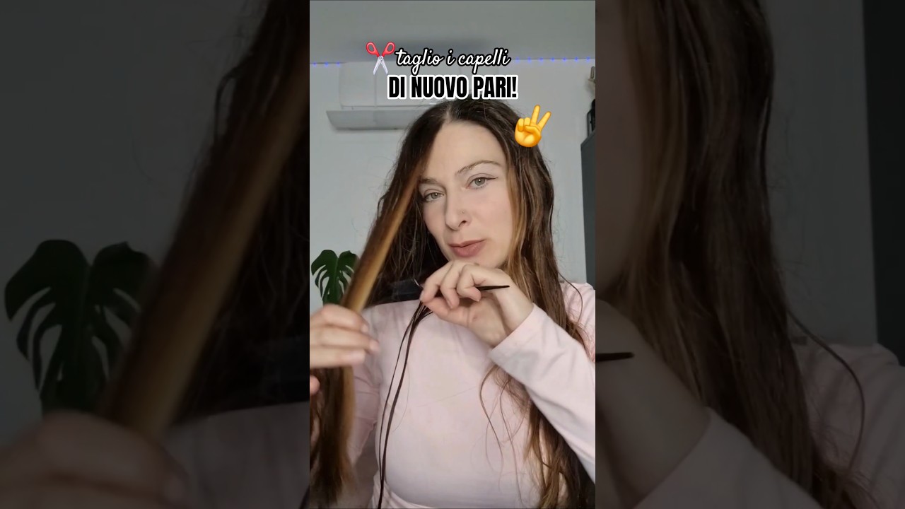 tagliare i capelli pari da soli SENZA SBAGLIARE! ✂️✌️