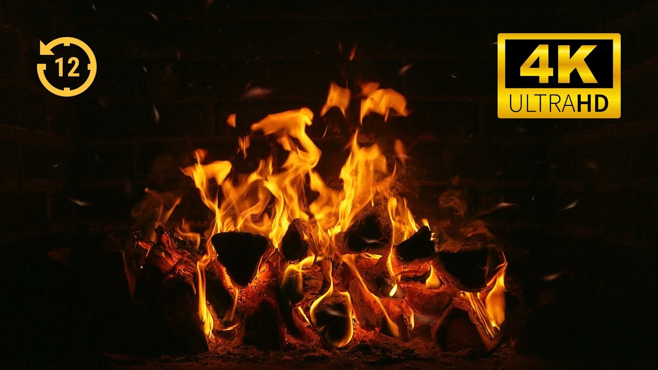 🔥 Fireplace NO ADS. No AI Cozy Fireplace 4K Ultra HD 🪵 Cozy Crackling Fireplace 24/7 Live ✨