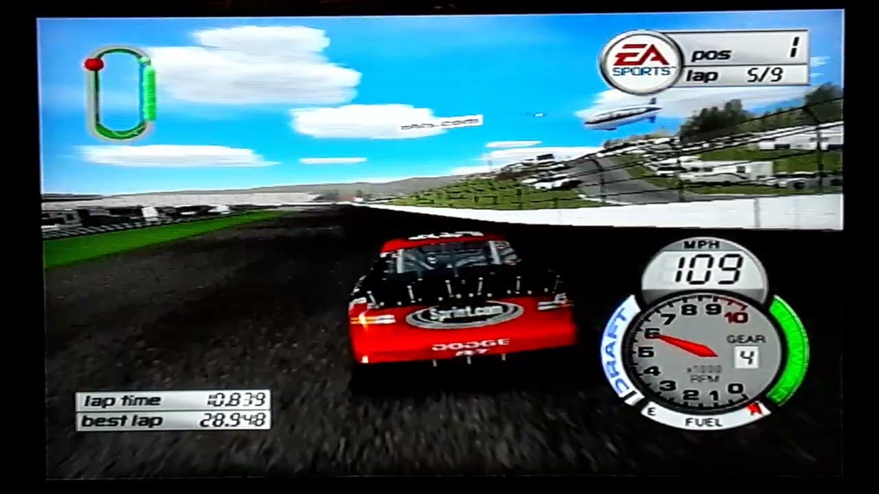 NASCAR Thunder 2003 (PS2) Kyle Petty at New England 300